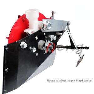 농업 도구 손으로 뽑은 파종기 옥수수 콩과 위한 다기능 조절식 디블러 및 기계