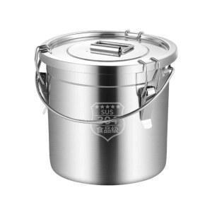 업소용 대형 사골 식당 김치찌개 국솥 손잡이 뷔페 20x20cm 양동이 식사배달 스텐