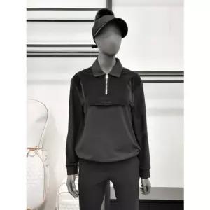 볼빅 여성 우븐믹스 아노락 티셔츠 VLTSO952_BK