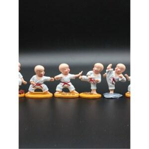 고스트캠프 동자승 스님 인형 세트 4개 선물 장식품