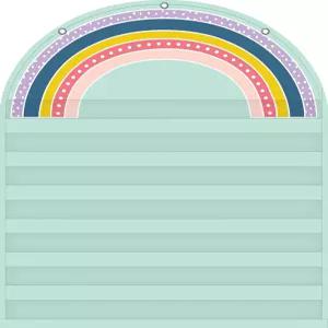 선생님이 만든 리소스 오 해피 데이 레인보우 7 포켓 차트 (28 x 36 )