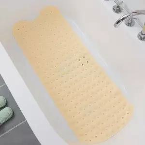 타일흡착 미끄럼방지 욕조 욕실매트(40x100cm) (베이지)