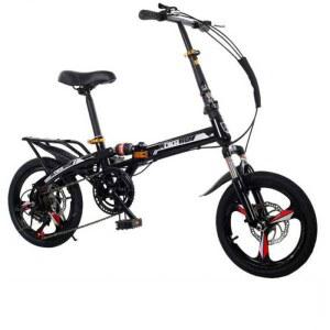 접이식 미니벨로 미니 산책용 소형 폴딩자전거 휴대용 성인 자전거 여성용 16인치