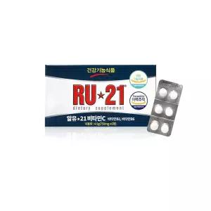 알유21 (RU-21) 비타민C (750mgx6정) / 숙취해소