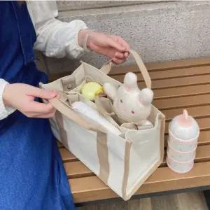 인피니데이 기저귀가방 보부상 텀블러 백 가벼운 가방 귀저기 파우치 유모차가방 스퀘어백