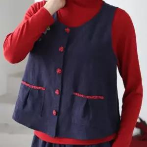 [하프클럽/쥬시팍시]댕기볼 조끼 / 미시룩 엄마옷 중년여성 마담