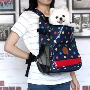 강아지 앞가방 고양이 슬링백 백팩 산책 외출 (라지) 반려동물가방 반려동물용품