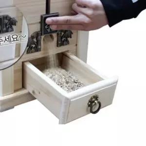 쌀독20KG 나무 원목 쌀통 쌀보관함 편백 뒤주 쌀보관통 쌀독 원목쌀통 원목쌀독 원목뒤주