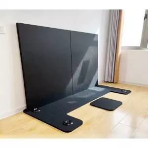 피아노 흡음판 매트 발패트 패드 소음 진동 충격흡수 블랙