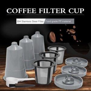 큐리그 마이 케이컵 커피드리퍼 스테인리스 설계된 커피머신 워터필터 재사용 메이커용