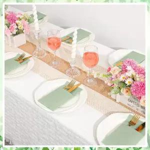 수저보관 종이 냅킨 파티 웨딩 케익 결혼식 호텔 레스토랑 테이블 세팅 보관 50장