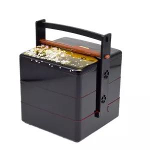 일본피크닉찬합 직장인 일본도시락통 감성 도시락통 일식 런치박스 가정식 초밥 사각 벤또