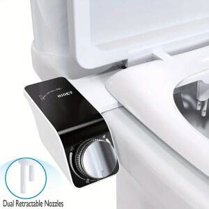 비전기식 기계식 변기 비데 핸드 따뜻한 담수 IBERGRIF 적용한 압력 샤워기 버튼