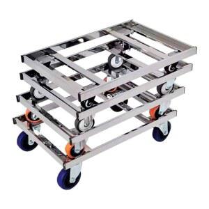 앵글 달리 스테인리스 스텐 내경540x375 대차 트레일러 물류 휠 산업용 이동식 없음