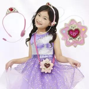 어린이 키즈 시크릿쥬쥬 아이돌 헤드셋 마이크 음악 역할 놀이 장난감 완구