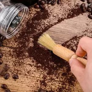 [셀러에이드]카페트리 커피머신 청소 브러시 원두 커피가루 청소솔