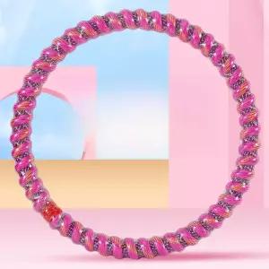 무거운 훌라후프 실버 지압 근력운동 유산소 웨이트 복근운동 다이어트 헬스용품 성인