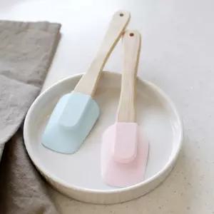 실리콘 볶음 요리 스푼 이유식 미니 주걱 스패출러 Wdf1+7XUt