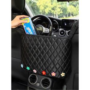 킥매트 자동차 시트 메쉬 인테리어 가방 등받이 의자 방수 SUV 쿨링