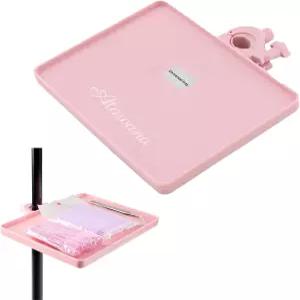 음악 시트 라이브 스트리밍 콘서트 공연 노래방 녹음 스탠드 액세서리를 위한 범용 마이크 트레이 조절