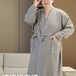 남성용 빅사이즈 로브 통기성 남성 샤워 골프샤워가운