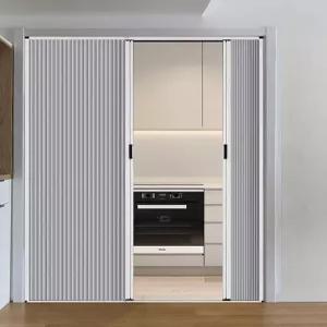 중문 자바라 간이 주름문 슬라이딩 도어 실용적 욕실 칸막이 무타공 분리형