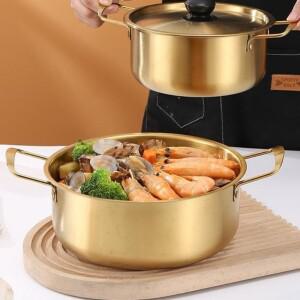 1개입 식 즉석 라면 냄비 스테인리스 스틸 수프 인덕션 쿠커 1인호환용 음식