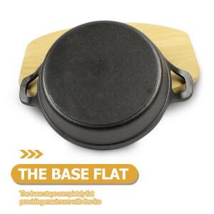 1세트 미니 논스틱 프라이팬 작은 평평한 바닥  계란 일상호환용 팬케이크 오믈렛 열 효율적인 조리