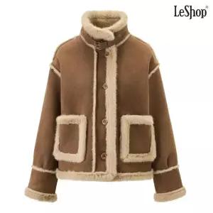 르샵 시어링 양털 데일리 무스탕 자켓 DP4JK028A