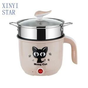 다기능 전기 밥솥 냄비 미니 비 스틱 음식 국수 요리 프라이팬 계란 기선 수프 히터 EU