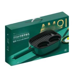 아침 식사 기계 미니 소형 프라이팬 빵 가열 전기 다기능 가정호환용 팬케이크