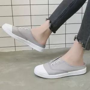 끈없는 뮬운동화 발이 편한 여름 여행 슈즈 스타일 EVW9+9SMo