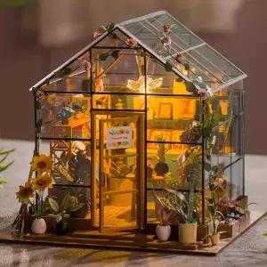 DIY 인형집 미니어처 선물용 퍼즐 조립 3D 키트 손수제작 하우스