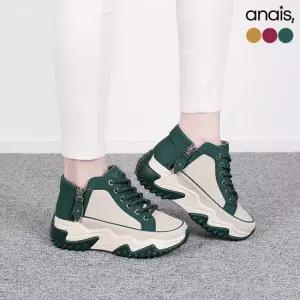 [아나이스] 하이탑 지퍼 스니커즈 5.5cm_26S071