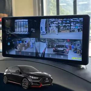 벨로스터N라인 블랙박스4채널 터치형 호환 호크W [AHS4312]