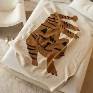 북유럽 니트 레 커버 베드 거실 러너 블랭킷 소파 담요 모던 베이직 심플