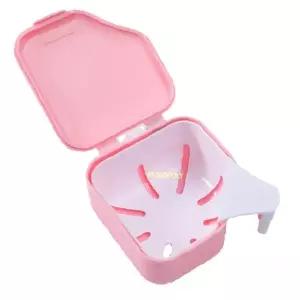 틀니보관 케이스 세척용기 치아교정기 보관함 유지장치 보관통 휴대용 위생용품 가정용
