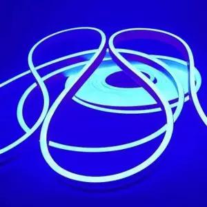 12V용 면발광 네온플렉스 플렉시블 LED바 5M롤 블루 자동차LED바