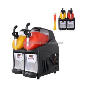 300W 탁상용 2.5Lx2 볼 미니 소형 슈가드 음료 아이스 슬러시 머신 파티 및 가정용