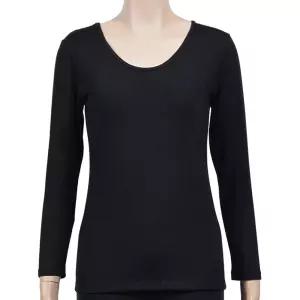 할머니 엄마 어르신 여성 기모 내의상의 따뜻한 부모님 보온 바람차단 동계용