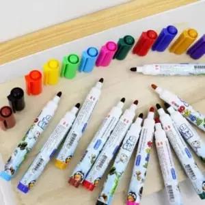 [문구] 유성 매직펜 12색 산업용 마카 유리 표면 전용