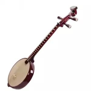 샤미센 기타 연주 전통 비파 일본 현악기 교육용 연습