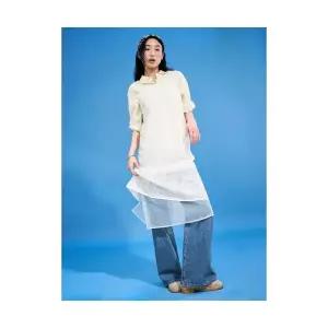 매장정품 에잇세컨즈 8SECONDS 레이스 레이어드 원피스 아이보리 355371LY40 614437