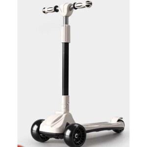 3발 킥보드 접이식 씽씽이 4륜자전거 1 접이식 24년 아동 흰색 씽씽카