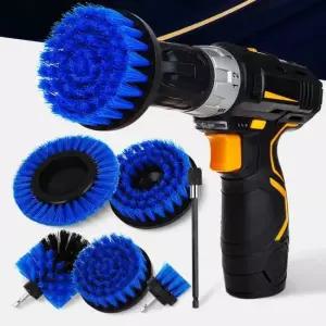 타일벽청소 묵은때청소 드릴브러쉬 8종 전동솔