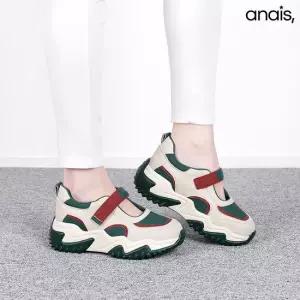 [아나이스] 키높이 스트랩 여성 스니커즈 6cm_26S067