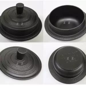 통주물 가마솥 인덕션 무쇠 가마솥 무쇠 냄비 12cm