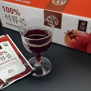 진한 원물추출 100% 무첨가 석류즙 80ml x 30포