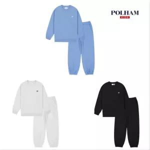 [폴햄키즈]공용)더블니트 맨투맨조거팬츠세트A