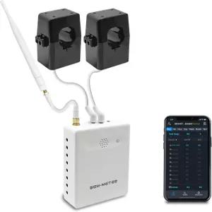 스마트 홈 에너지 모니터 실시간 전력 사용량 측정 앱 사용 이력(200A 회로 레벨 센서 2개) - 어시스턴트와